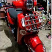 Gambar front rack Fazzio hybrid rack depan fazzio Aksesoris Yamaha fazzio - crom dari haruman store onlineshop undefined 2 Tokopedia