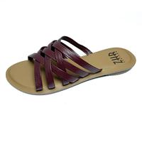 Gambar Sandal Kulit Wanita ZHR Model Jaling Teplek Bahan Kulit Asli Garut - Hitam, 37 dari ZHR Leather undefined 4 Tokopedia