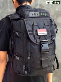 Gambar [ORIGINAL] Tas Kuat Awet Tactical Army Ransel Punggung PX353 Hitam dari Refreshop undefined 3 Tokopedia