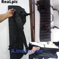 Gambar Tactical Airsoft Bag Holster Model Scabbard Tas Selempang dari Aneka Tas Industri undefined 4 Tokopedia