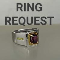 Gambar cincin perak dari Miqdad Gems Stones undefined 1 Tokopedia