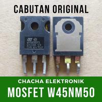 Gambar MOSFET W45NM50 FET 45NM50 45A 500V dari CHACHA ELEKTRONIK undefined 1 Tokopedia