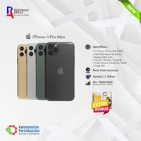 Gambar Original 100% Apple iPhone 11 Pro Max 64GB 256GB 512GB New Garansi - Midnight Green, 256GB GRNS1BLN dari Republic Apple undefined 1 Tokopedia