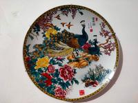 Gambar Keramik Pajangan Piring Antik Cina Kansai White Motif Burung Merak dari Tio Meinar Ceramic undefined 1 Tokopedia