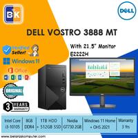 Gambar Dell Vostro 3888 i3-10105,8GB,1TB+512GB,DVD,21.5",VGA,OHS21,W11H,3YR dari BelanjaKomputer undefined 1 Tokopedia