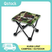 Gambar Kursi Lipat Mancing Camping Outdoor Model Kotak Army dari Qstock undefined 2 Tokopedia