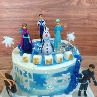 Gambar birthday cake tema Frozen dari kue ultah bintara bekasi undefined 3 Tokopedia