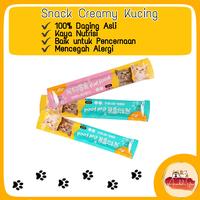 Gambar Snack Creamy Kucing untuk Penggemukkan Hewan Peliharaan Lie Bao 15g - Ayam dari Anabul&#39;s Store undefined 2 Tokopedia