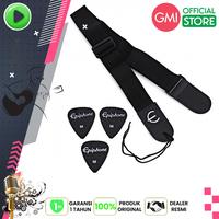 Gambar EPIPHONE Starling - Square Shoulder Acoustic Guitar Player Pack - Wine Red dari GMI-MusicStore undefined 4 Tokopedia