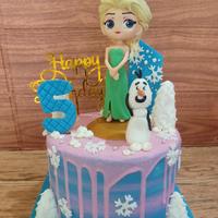 Gambar birthday cake tema Frozen dari kue ultah bintara bekasi undefined 1 Tokopedia