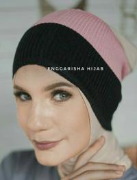 Gambar inner jilbab 2 in 1 rajut knit premium - Two N dari Granada Packaging undefined 5 Tokopedia