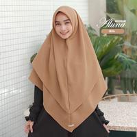 Gambar Tania Segitiga Instan Tania berbahan babydoll premium Murah Meriah - moka dari LaylaMuslimFashion undefined 5 Tokopedia