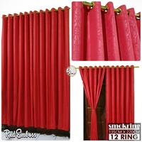Gambar Berkah Gorden & Sprei -Paket 4 Pcs Gorden Polos Jendela dan Pintu Hordeng Jendela Tirai Kain Katun Free Tali Curtains Smokring Emboss Minimalis Embos Smokering promo rumah - Cokelat Tua, Paket 4 pcs (110*220 cm) dari Berkahgordendansprei undefined 2 Tokopedia