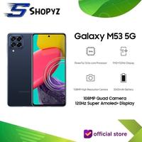 Gambar SAMSUNG GALAXY M53 5G - NFC - 8GB 256GB 8/256 - GARANSI RESMI - Biru dari Shopyz ID undefined 1 Tokopedia