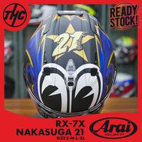 Gambar ARAI RX7X NAKASUGA21 RX-7X NAKASUGA 21 FULL FACE HELM dari THC Helmets undefined 5 Tokopedia