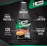 Gambar L-Men LMen L Men Protein Crunch / Snack Protein - BBQ BEEF, 1 PCS dari Suplemax undefined 2 Tokopedia