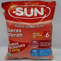 Gambar Bubur Sereal Bayi SUN Beras Merah kemasan 120Gr (harga ekonomis) dari Toko.Ong undefined 1 Tokopedia
