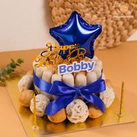 Gambar Kue Ulang Tahun Pempek Roemah - Pempek Tower Cake isi 60 pcs - Hitam, sebelum 9 pagi dari Pempek Roemah undefined 1 Tokopedia