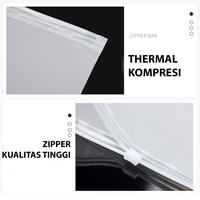 Gambar Plastik Zipper Bag Travel Pouch Storage bag Matte Doff - 17 x 25 cm dari ARR Store Indonesia undefined 3 Tokopedia