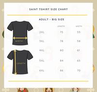 Gambar Saints Tshirt • Kaos Custom Design Bebas bahan cotton bamboo dari SaintScribbles undefined 5 Tokopedia