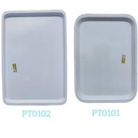 Gambar Nampan Putih Dragon PT0101 | Nampan Melamin | Nampan Segi PT0101 | Baki Tray dari Delapan Jaya Hengky undefined 3 Tokopedia