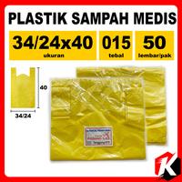 Gambar Plastik sampah medis kuning TANGGUNG isi 50 lembar dari KARUNIA PLASTIK SEMARANG undefined 1 Tokopedia