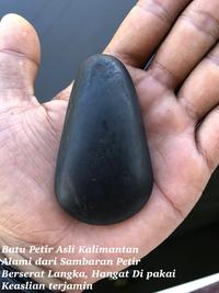 Gambar Batu Petir Atau Batu Gledek Hitam Asli sangat langka 0373 dari AB BANKNOTES BJM undefined 4 Tokopedia