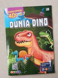Gambar Buku Anak Ensiklopedia 4D Junior Dunia Dino - Devar Augmented Reality dari Toko Araro undefined 3 Tokopedia