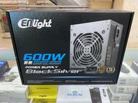 Gambar POWER SUPPLY ENLIGHT 600 WATT BLACKSILVER dari KXCOMP undefined 1 Tokopedia