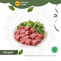 Gambar [Bante Foodz] Beef Saikoro Wagyu Premium Meltique 250g - Daging Frozen Halal Kualitas Premium Frozen Meat dari Bante Foodz Official Store undefined 1 Tokopedia