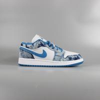 Gambar Air Jordan 1 Low Washed Denim GS 100% Original Authentic BNIB - 40 dari TSM Sneaker undefined 3 Tokopedia
