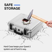 Gambar DEVASO Portable Hard Shell Travel Carrying Case for Oculus Quest 2 dari HW Store Jakarta undefined 5 Tokopedia