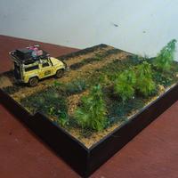 Gambar Diorama offroad Jalan Kampung untuk diecast skala 64 seukuran Hotwheel dari timmie tigan undefined 5 Tokopedia