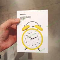 Gambar MINISO  Alarm Clock / Jam Weker Analog (9.8x5.9x13.5cm) dari LEELOUF Shop undefined 4 Tokopedia
