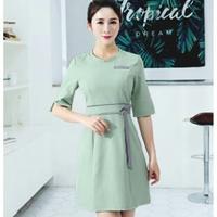 Gambar grosir seragam dress spg konveksi seragam custom berkwalitas free bordir dari elisa shopping center undefined 3 Tokopedia