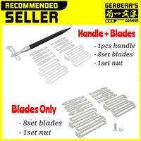 Gambar Carved Cutter Set Scriber Set Panel Lining Set Scribing Tools Gundam - Blades Only dari Gerbera's Corner undefined 2 Tokopedia