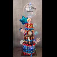 Gambar Snack Tower Ultah/Snack Balon Birthday Karakter Sonic , BT21, Baby dll - Spiderman, 1 Layer+Lampu dari RichieStoreBdg undefined 3 Tokopedia