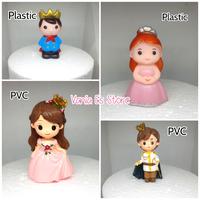 Gambar Topper Cake Royal Princess and Prince High Quality / Pangeran Putri - PRINCE PLASTIC dari Vania Es Store undefined 2 Tokopedia