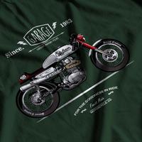 Gambar Kaos Distro Cowo Lengan Pendek Baju Atasan Pria Kekinian, Garage - Navy, 2XL dari BONTOT CLOTHING undefined 2 Tokopedia