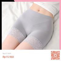 Gambar Celana Dalam Wanita Pendek Renda Pita All Size - Hitam dari miaunderwear undefined 5 Tokopedia