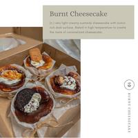 Gambar Burnt Cheesecake / Kue Cake Makassar / Paket Hampers - Box of 9 dari Makassar Motor undefined 1 Tokopedia