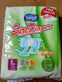 Gambar SENSI SURE DIAPER L2 POPOK DEWASA TYPE PEREKAT dari SENSI CIREBON undefined 2 Tokopedia