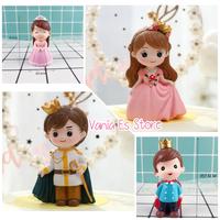 Gambar Topper Cake Royal Princess and Prince High Quality / Pangeran Putri - PRINCE PLASTIC dari Vania Es Store undefined 1 Tokopedia