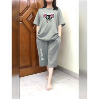 Gambar set jumbo wanita/set XXL wanita/baju santai/set wanita/baju hari hari dari Lasamba shop undefined 1 Tokopedia