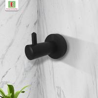 Gambar ENCHANTING Towel Holder Stainless Steel Black | Rak / Gantungan Handuk Baju Kapstok Tempel Tebal Tahan Lama Hitam Hanger Kamar Mandi 1 Kait Multifungsi Serbaguna Modern Minimalist Minimalis EUROPE ENCHANTING E530 dari Enchanting Official Shop undefined 3 Tokopedia