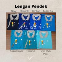 Gambar Kaos Polo Shirt Cotton Pique Unisex Comondile - LUCIEN FONCEL - Navy, S dari Lucien Foncel Shop undefined 1 Tokopedia