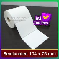 Gambar Kertas Sticker Label Semicoated 104 x 75mm Ekspedisi Pengiriman Barang dari Barcode Store Solutions undefined 1 Tokopedia
