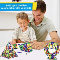Gambar Mainan Edukasi Bola Tongkat Magnet Magnetic Stick and Bucky Balls - WARNA 63 PCS dari Maslinda Store undefined 5 Tokopedia