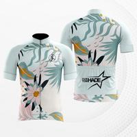 Gambar Jersey Baju Kaos Sepeda Gowes Pria Wanita Road Bike Motif Bunga Art 01 dari Customhade undefined 3 Tokopedia