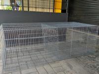 Gambar kandang anak ayam/kandang ayam kecil/kandang peternakan ayam 2 pintu dari GALVANIS PROPERTY undefined 2 Tokopedia